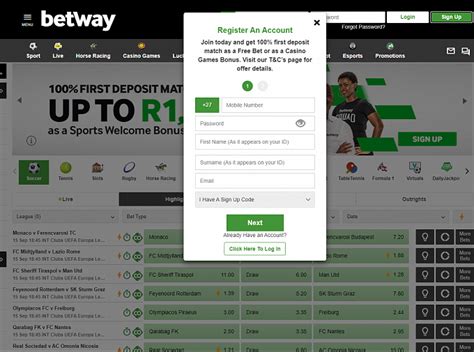 betway forgot password south africa